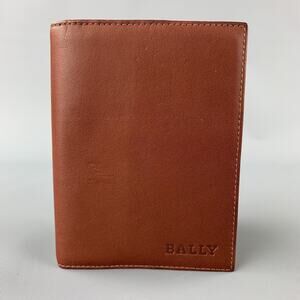 BALLY Brown Leather Rectangle Agenda